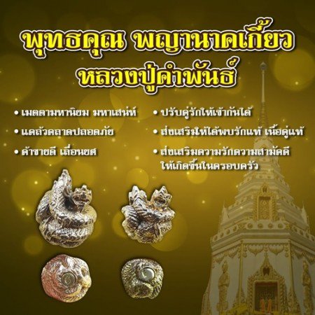 พญานาคเกี้ยว วัตถุมงคลเสริมสิริมงคลชีวิตเจริญรุ่งเรืองพญานาคเกี้ยว ...